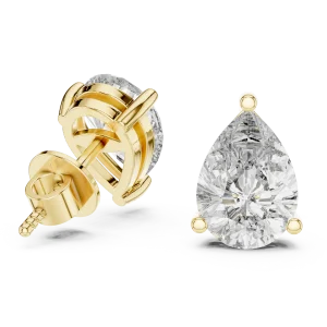 Celestial Dewdrop Solitaire Studs