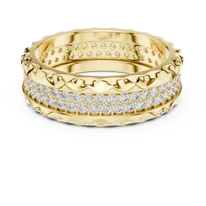 Luminary Round Diamond Architectural Pavé-Set Eternity Band - Image 4