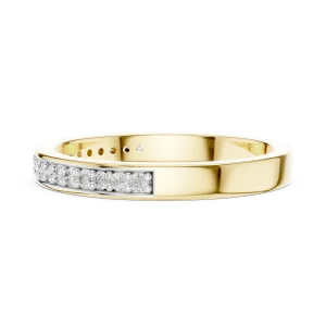 Infinite Round Brilliant Pavé-Set Diamond Eternity Band - Image 4