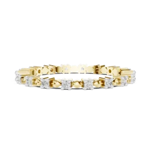 Luminary Round Brilliant Pavé-Set Eternity Band - Image 4