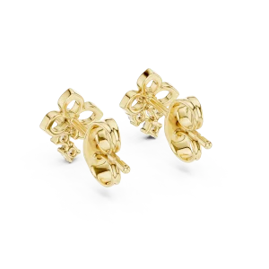 Luminary Round Cluster Petite Stud Earrings - Image 4