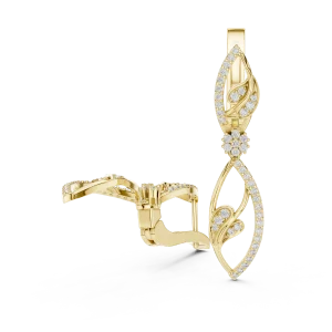 Luminary Infinity Marquise Silhouette Dangler Earrings - Image 3
