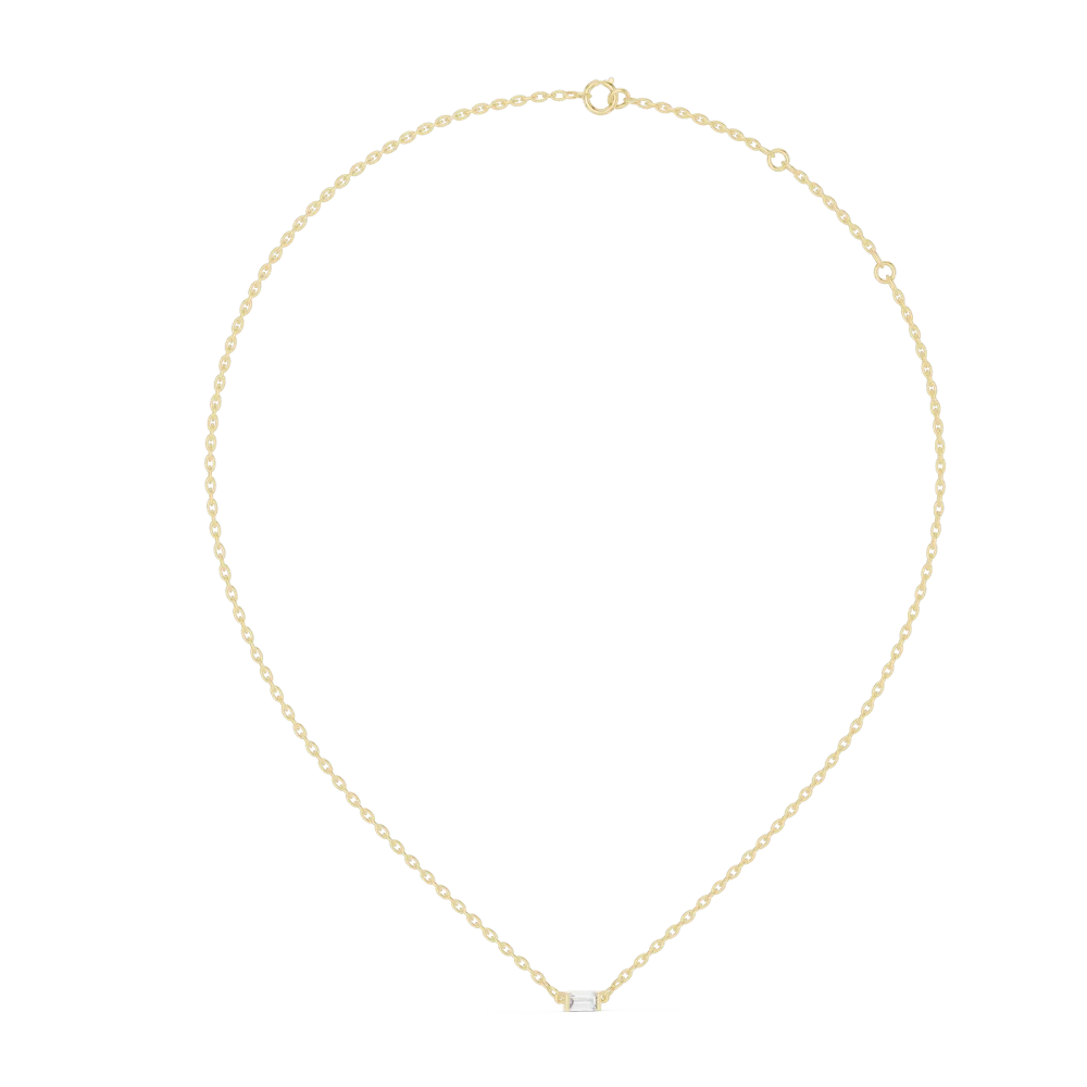 Essence Baguette Architectural Floating Pendant - Image 3