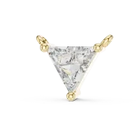 Luminary Trillion Cut Geometric Solitaire Pendant