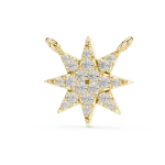 Luminary Round Brilliant Geometric Starburst Pendant