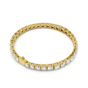 Luminary Round Brilliant Infinite Tennis Bracelet - Image 2
