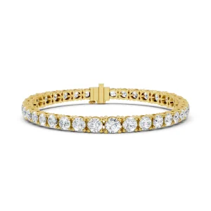 Luminary Round Brilliant Infinite Tennis Bracelet