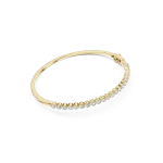 Luminary Round Bezel-Set Infinite Statement Bracelet