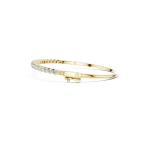 Luminary Round Bezel-Set Infinite Statement Bracelet - Image 3
