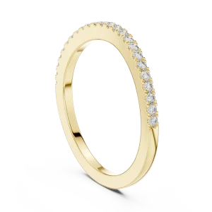Infinite Pavé-Set Round Brilliant Eternity Band - Image 3