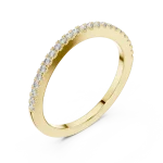 Infinite Pavé-Set Round Brilliant Eternity Band
