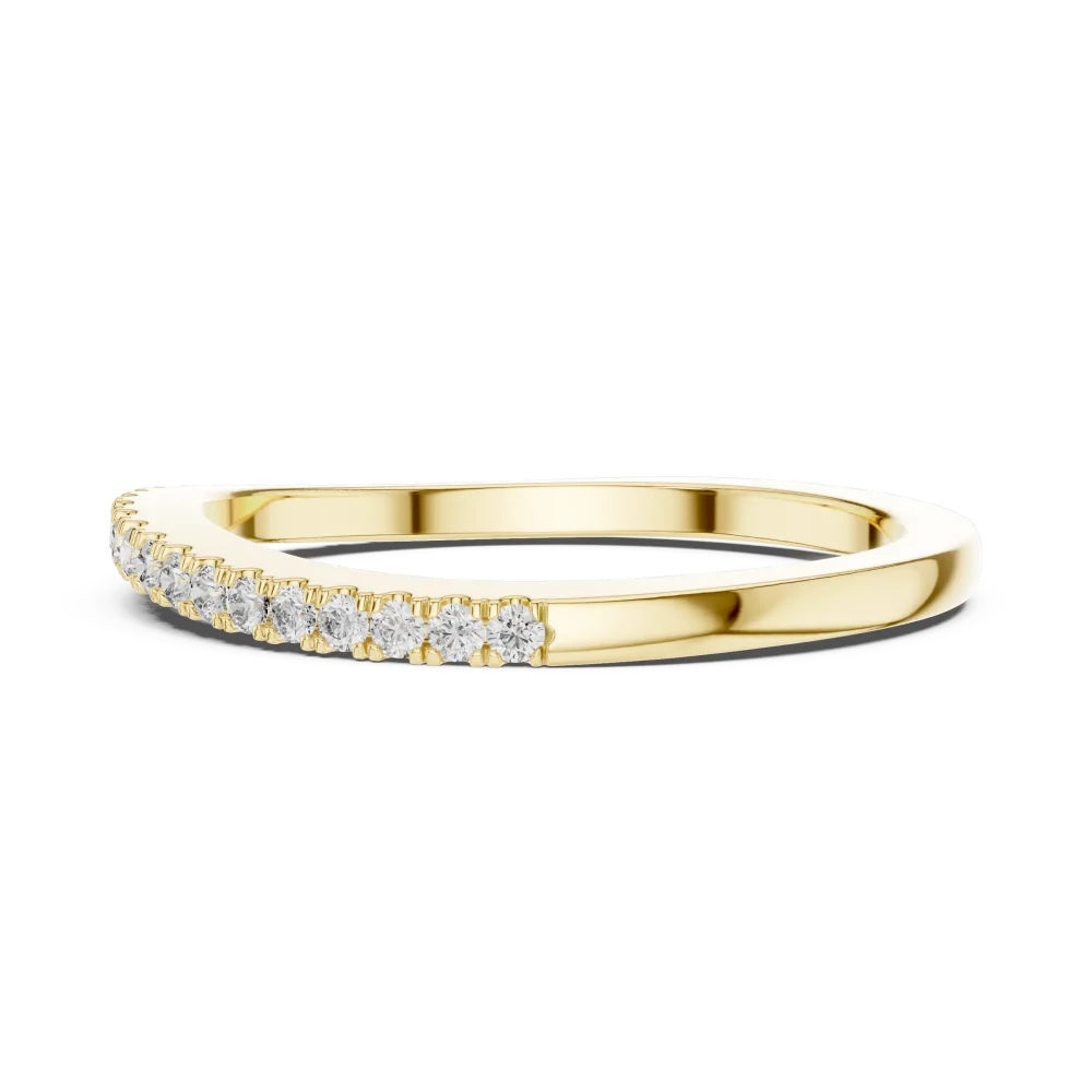 Infinite Pavé-Set Round Brilliant Eternity Band - Image 4