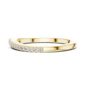 Infinite Pavé-Set Round Brilliant Eternity Band - Image 4