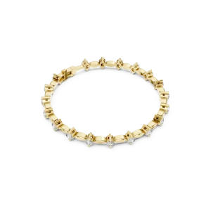 Luminary Round Brilliant Infinite Link Tennis Bracelet
