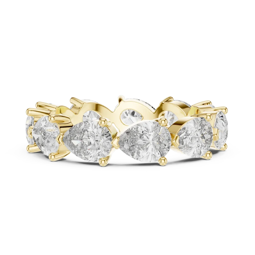 Ethereal Pear Cut Infinite Eternity Band - Image 2