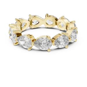 Ethereal Pear Cut Infinite Eternity Band - Image 4