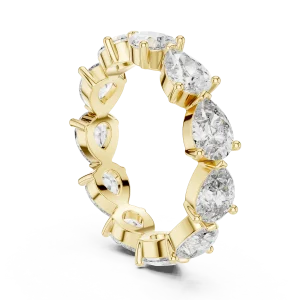 Ethereal Pear Cut Infinite Eternity Band - Image 3