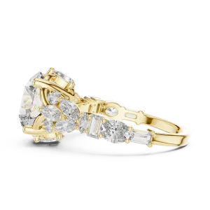 Luminary Round Brilliant Multi-Shape Solitaire Ring - Image 4