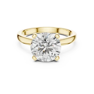 Ethereal Round Brilliant Cut Four-Prong Solitaire Ring - Image 2