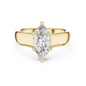 Ethereal Marquise Cut Solitaire Statement Ring - Image 2