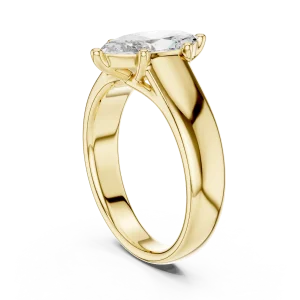Ethereal Marquise Cut Solitaire Statement Ring - Image 3