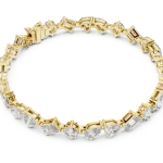Ethereal Mixed-Cut Multi-Shape Tennis Bracelet