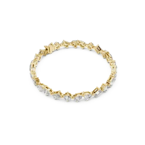 Ethereal Multi-Shape Alternating Statement Tennis Bracelet