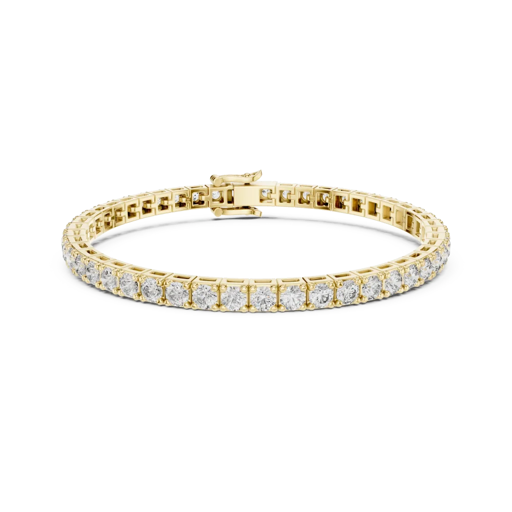 Infinite Radiance Round Brilliant Cut Tennis Bracelet - Image 2