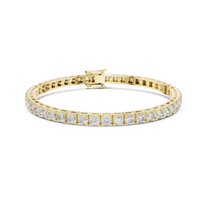 Infinite Radiance Round Brilliant Cut Tennis Bracelet - Image 2