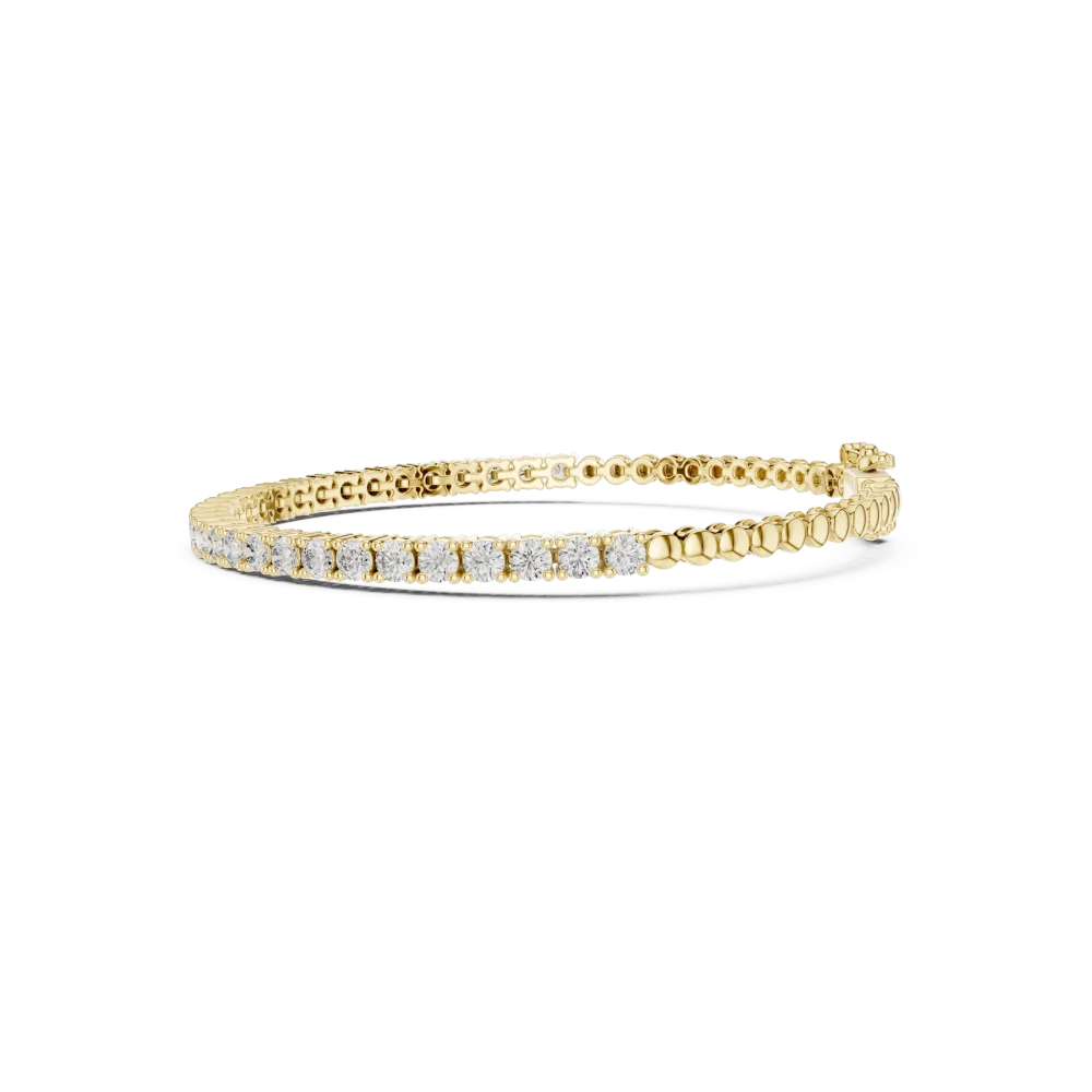 Infinite Luminary Round Brilliant Cut Tennis Bracelet - Image 3
