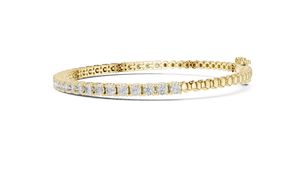 Infinite Luminary Round Brilliant Cut Tennis Bracelet - Image 3
