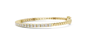 Infinite Luminary Round Brilliant Cut Tennis Bracelet - Image 3