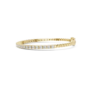 Infinite Luminary Round Brilliant Cut Tennis Bracelet - Image 3