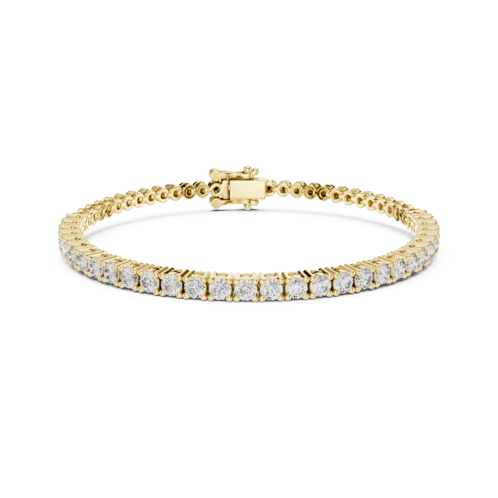 Infinite Luminary Round Brilliant Cut Tennis Bracelet - Image 2