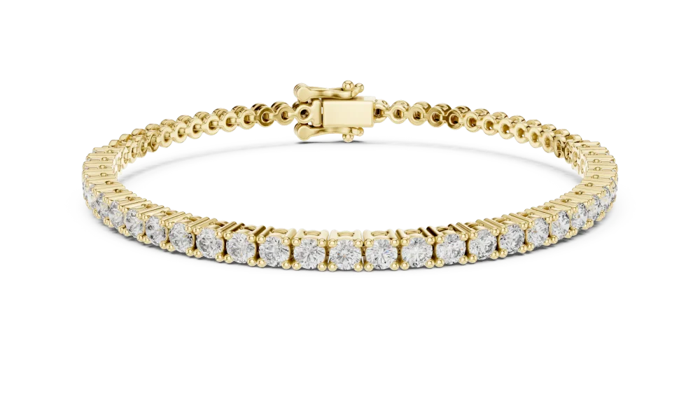 Infinite Luminary Round Brilliant Cut Tennis Bracelet - Image 2