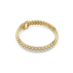 Infinite Radiance Round Brilliant Pavé-Set Tennis Bracelet