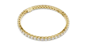 Infinite Radiance Round Brilliant Cut Tennis Bracelet