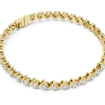 Infinite Luminary Round Brilliant Fluid Tennis Bracelet