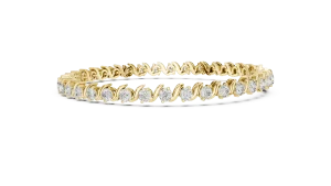 Infinite Luminary Round Brilliant Fluid Tennis Bracelet - Image 3