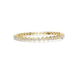 Infinite Scintilla Round Brilliant Fluid Link Tennis Bracelet - Image 3