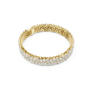 Luminary Marquise and Pear Mixed-Cut Statement Tennis Bracelet
