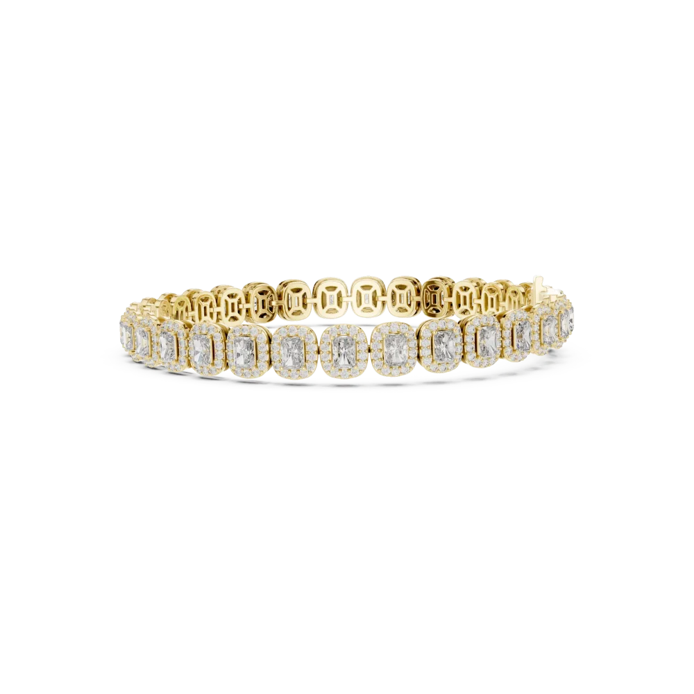 Infinite Radiant Luminary Halo Tennis Bracelet - Image 3