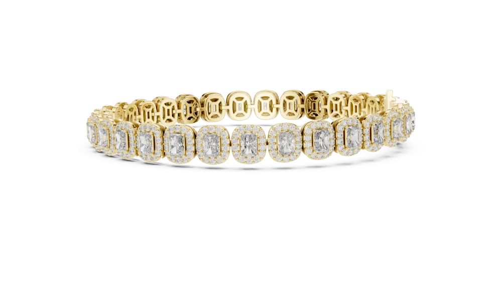 Infinite Radiant Luminary Pavé-Set Tennis Bracelet - Image 3