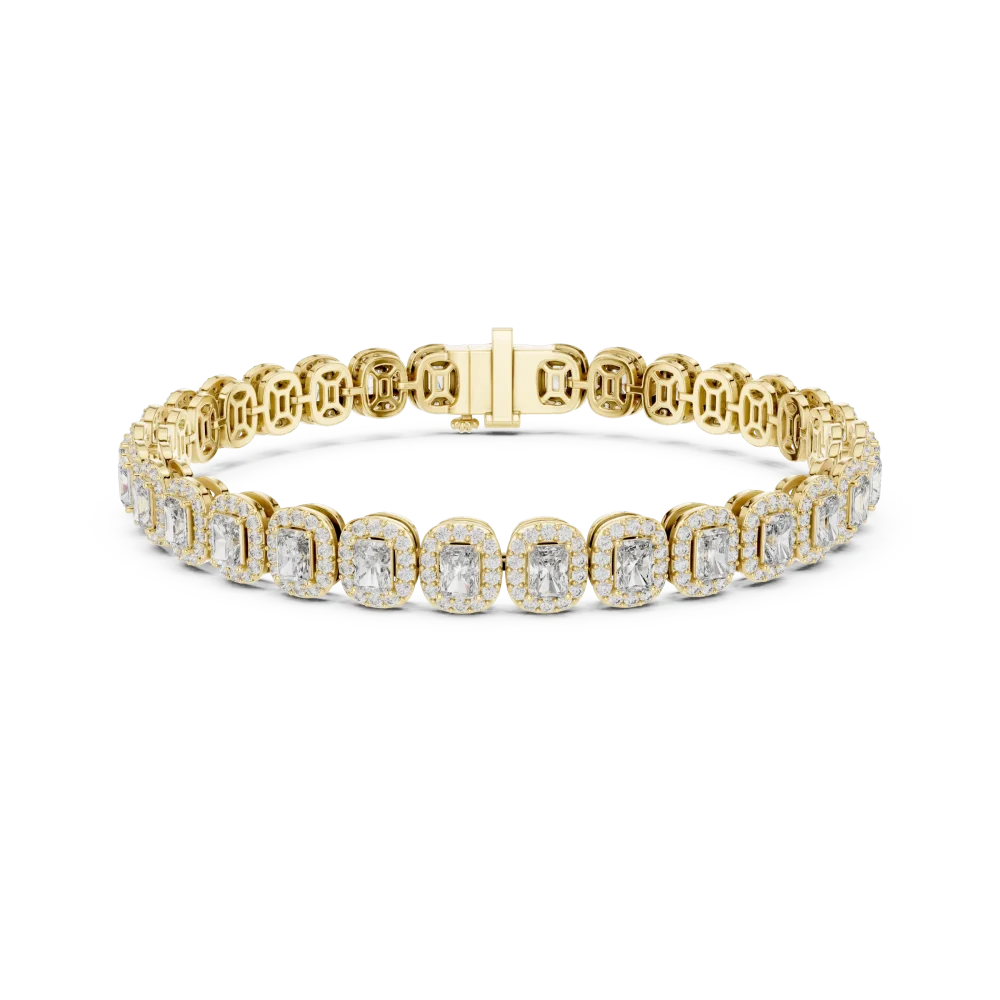 Infinite Radiant Luminary Halo Tennis Bracelet - Image 2