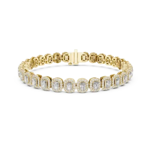 Infinite Radiant Luminary Halo Tennis Bracelet - Image 2