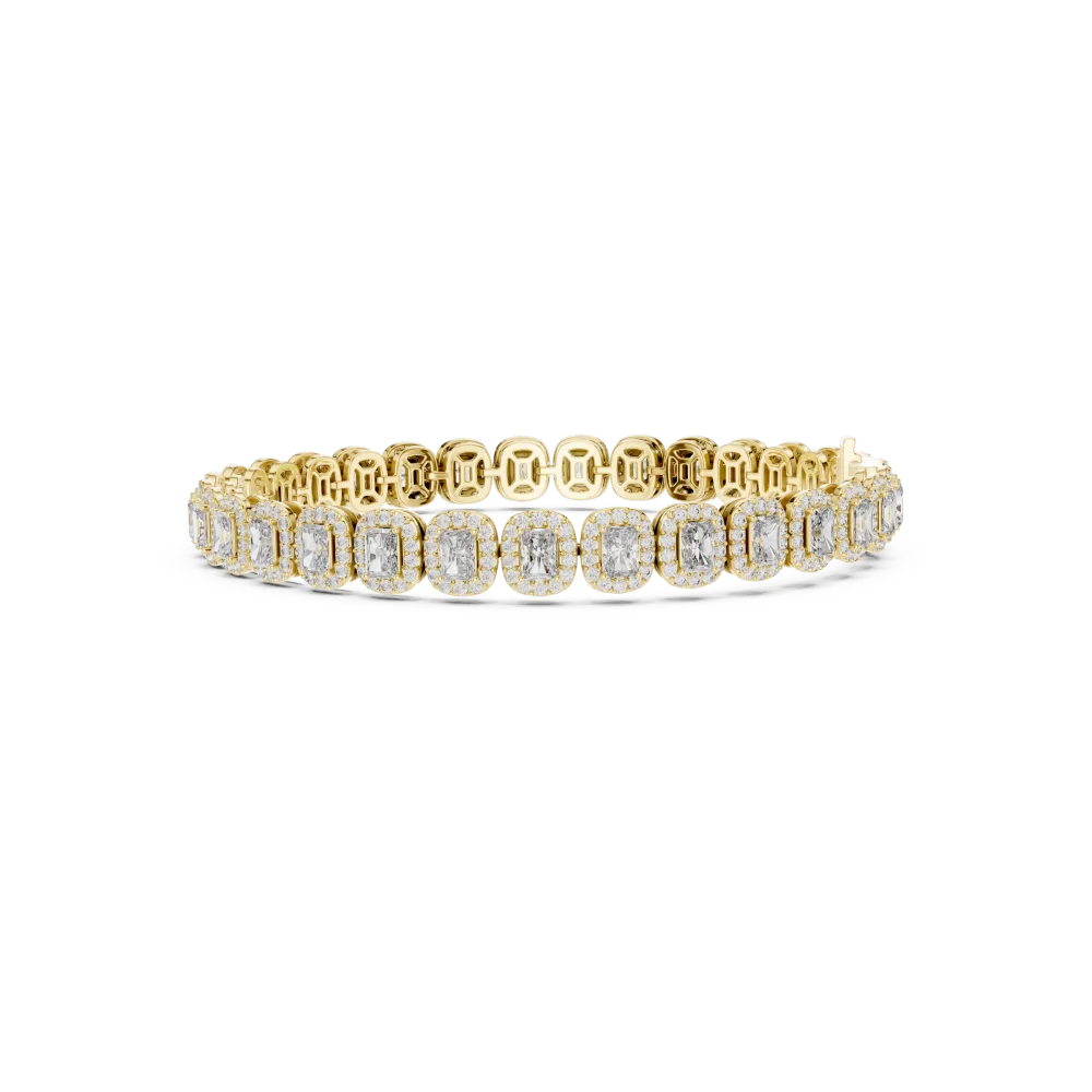 Luminary Radiant and Round Pavé-Set Statement Tennis Bracelet - Image 3
