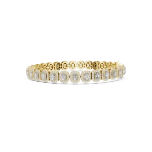 Luminary Radiant and Round Pavé-Set Statement Tennis Bracelet - Image 3