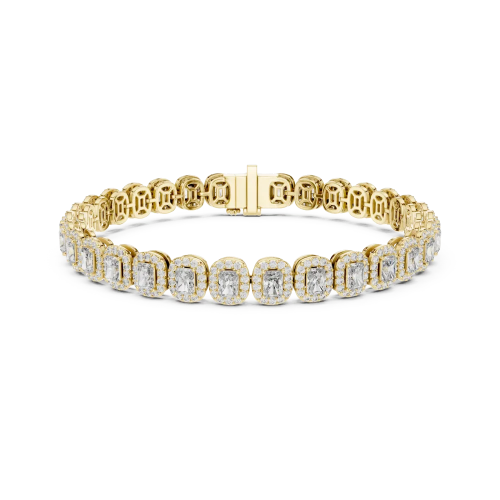 Luminary Radiant and Round Pavé-Set Statement Tennis Bracelet - Image 2