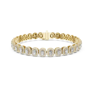 Luminary Radiant and Round Pavé-Set Statement Tennis Bracelet - Image 2
