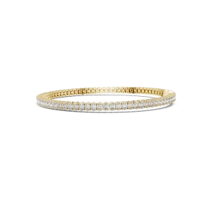 Ethereal Oval Cut Infinite Scintillation Tennis Bracelet - Image 3